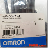 Japan (A)Unused,V400-W24  固定型2次元コードリーダ 通信ケーブル DOS/V PC接続用 10m ,Code Readers And Other,OMRON