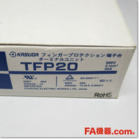 Japan (A)Unused,TFP20　フィンガープロテクト端子台 50個入り ,Terminal Blocks,KASUGA