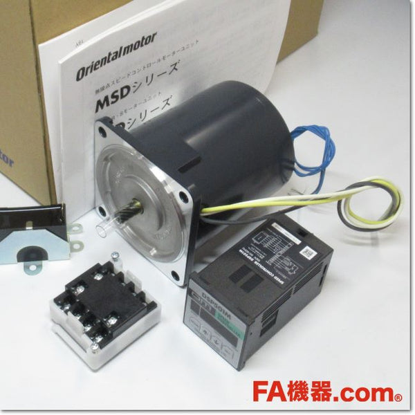 Japan (A)Unused,MSD540-401U  ACスピードコントロールモータ 歯切りシャフト 取付角90mm 単相100V 40W
