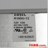 Japan (A)Unused,R150U-12-N　スイッチング電源 12V 13A ケースカバー付き ,DC12V Output,COSEL