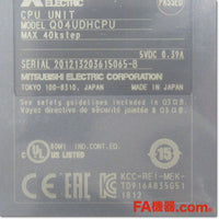 Japan (A)Unused,Q04UDHCPU  ユニバーサルモデルQCPU ,CPU Module,MITSUBISHI
