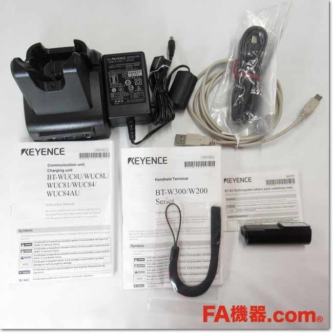 Japan (A)Unused,BT-W350 バーコードハンディターミナル + 充電池