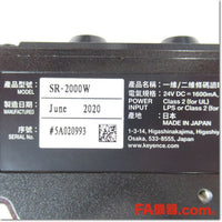 Japan (A)Unused,SR-2000W  1D/2Dコードリーダ 	超広視野タイプ ,Fixed Code Reader,KEYENCE