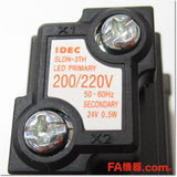 Japan (A)Unused,SLD44N-1TH2BPW indicator AC200/220V ,Indicator<lamp> ,IDEC </lamp>