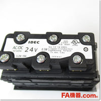 Japan (A)Unused,SLD48N-3DH2BPWPWPW  角形表示灯 3分割照光 AC/DC24V ,Indicator <Lamp>,IDEC