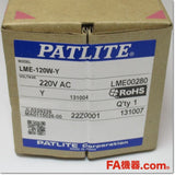 Japan (A)Unused,LME-120W-Y φ60 LED 120V AC220V ,Laminated Signal Lamp<signal tower> ,PATLITE </signal>