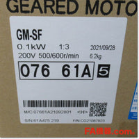 Japan (A)Unused,GM-SF geared motor 200V 0.1kw geared motor ,Geared Motor,MITSUBISHI 
