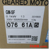 Japan (A)Unused,GM-SF geared motor 200V 0.1kw geared motor ,Geared Motor,MITSUBISHI 