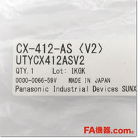 Japan (A)Unused,CX-412-AS Japanese equipment,Built-in Amplifier Photoelectric Sensor,Panasonic 