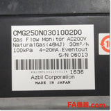 Japan (A)Unused,CMG250N0301002D0  ガス流量モニタ AC200V ,Flow Sensor,azbil