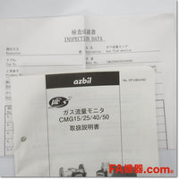 Japan (A)Unused,CMG250N0301002D0  ガス流量モニタ AC200V ,Flow Sensor,azbil