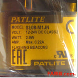 Japan (A)Unused,SL08-Ｍ1JN-Y φ80 表示灯 3点ボルト足取付 DC12-24V ,Indicator<lamp> ,PATLITE </lamp>