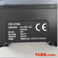 Japan (A)Unused,FD-V70A DIN, Flow Sensor, KEYENCE 