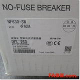 Japan (A)Unused,NF630-SW 4P 600A  ノーヒューズ遮断器 ,Peripherals / Low Voltage Circuit Breakers And Other,MITSUBISHI