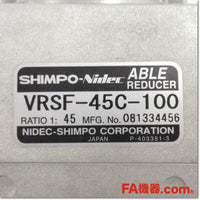 Japan (A)Unused,VRSF-45C-100  エイブル減速機 減速比45 ,Reduction Gear (GearHead),NIDEC-SHIMPO