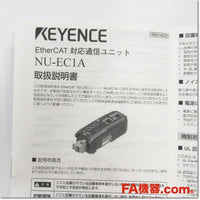 Japan (A)Unused,NU-EC1A  通信ユニット EtherCAT対応 ,Sensor Other / Peripherals,KEYENCE