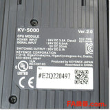 Japan (A)Unused,KV-5000 Ethernet 内蔵 CPUユニット Ver.2.0 ,CPU Module,KEYENCE 