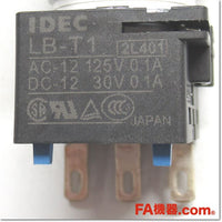 Japan (A)Unused,LB6MS-2T1  φ22 セレクタスイッチ 矢形ハンドル 90°2ノッチ 金接点/1c ,Selector Switch,IDEC