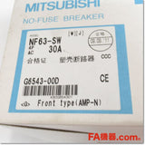 Japan (A)Unused,NF63-SW 4P 30A  ノーヒューズ遮断器 ,MCCB 3 Poles,MITSUBISHI