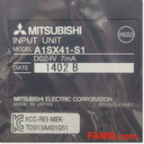 Japan (A)Unused,A1SX41-S1  DC入力ユニット プラスコモンタイプ 32点 ,I/O Module,MITSUBISHI