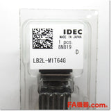 Japan (A)Unused,LB2L-M1T64G φ16 automatic switch 2c AC/DC24V ,Illuminated Push Button Switch,IDEC 