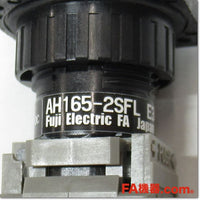 Japan (A)Unused,AH165-2SFL011E3 φ16 照光押ボタンスイッチ 角平形 1a1b DC24V ,Illuminated Push Button Switch,Fuji 