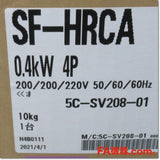 Japan (A)Unused,SF-HRCA 4P 0.4kW  インバータ駆動定トルクモータ 200V キー溝付き 脚取付 ,Torque Motor,MITSUBISHI
