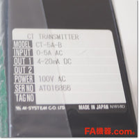 Japan (A)Unused,CT-5A-B CT変換器 AC100V ,Signal Converter,M-SYSTEM 