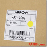 Japan (A)Unused,ASL-200Y φ110 電球回転灯 壁付 AC200V ,Rotating Lamp/ Indicator,ARROW 