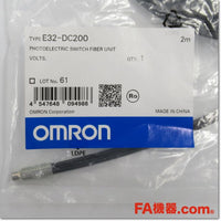 Japan (A)Unused,E32-DC200　ファイバユニット 反射形 M6ねじ ,Fiber Optic Sensor Module,OMRON