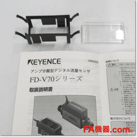 Japan (A)Unused,FD-V75A  渦+超音波　液体用流量センサ アンプユニット パネル取付タイプ 5m ,Flow Sensor,KEYENCE