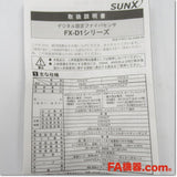 Japan (A)Unused,FX-D1J　 薄型・デジタル設定ファイバセンサ ,Fiber Optic Sensor Module,SUNX