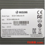 Japan (A)Unused,IESH-MB208-R V2.0.0  5/8ポート10/100Mアンマネージド産業用スイッチングハブ ,Network-Related Eachine,MISUMI