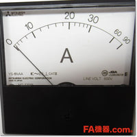 Japan (A)Unused,YS-8NAA  0-30-90A DRCT N  交流電流計 ダイレクト計器　三倍延長 ,Ammeter,MITSUBISHI