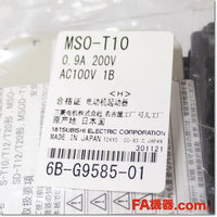 Japan (A)Unused,MSO-T10 AC100V 0.7-1.1A 1b Switch,Irreversible Type Electromagnetic Switch,MITSUBISHI 