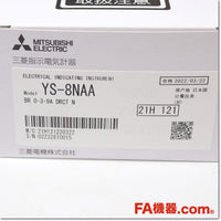 Japan (A)Unused,YS-8NAA 3A 0-3-9A DRCT BR  交流電流計 ダイレクト計器 3倍延長 赤針付き ,Ammeter,MITSUBISHI