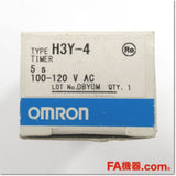 Japan (A)Unused,H3Y-4 AC100V 5s timer,Timer,OMRON 