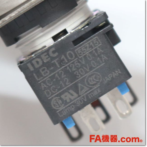 Japan (A)Unused,LBW6ML-A1RT14WS φ22 照光押ボタンスイッチ フラッシュシルエット 丸形 1c AC/DC24V ,Il luminated Push Button Switch,IDEC 