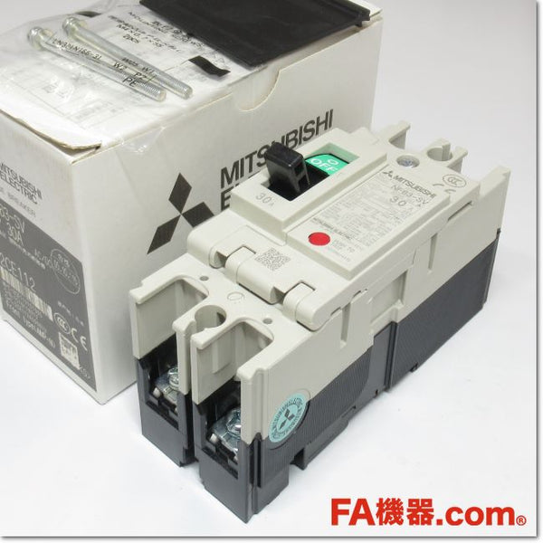 Japan (A)Unused,NF63-SV 2P 30A  ノーヒューズ遮断器