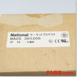 Japan (A)Unused,BACS301205 3P 2A  サーキットプロテクタ ,Circuit Protector 3-Pole,National