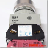 Japan (A)Unused,AVLW32211DR φ22 automatic switch 1a1b AC/DC24V ,Illuminated Push Button Switch, IDEC 