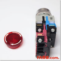 Japan (A)Unused,AVLW32211DR  φ22 照光押ボタンスイッチ 中形プッシュロックターンリセット 1a1b AC/DC24V ,Illuminated Push Button Switch,IDEC