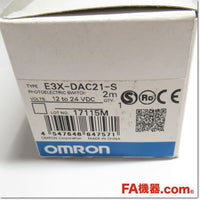 Japan (A)Unused,E3X-DAC21-S　カラーセンシングタイプ　デジタルファイバアンプ コード引き出しタイプ ,Fiber Optic Sensor Amplifier,OMRON