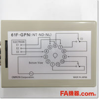 Japan (A)Unused,61F-GP-N AC100V　フロートなしスイッチ ,Level Switch,OMRON