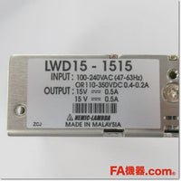 Japan (A)Unused,LWD15-1515 Japanese equipment DC15V 0.5A ,DC15V Output,TDK 