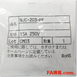 Japan (A)Unused,NJC-203-PF φ20 connector,Connector,Other 