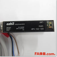 Japan (A)Unused,HPV-S12-020 Japanese equipment DC18-30V ,Built-in Amplifier Photoelectric Sensor,azbil 