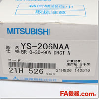 Japan (A)Unused,YS-206NAA 30A 0-30-90A DRCT BR　交流電流計 ダイレクト計器 3倍延長 赤針付き ,Ammeter,MITSUBISHI