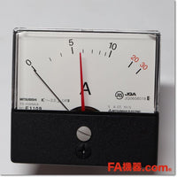 Japan (A)Unused,YS-206NAA 5A 0-10-30A CT10/5A BR　交流電流計 3倍延長 赤針付き ,Ammeter,MITSUBISHI
