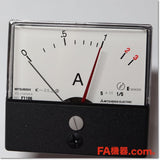 Japan (A)Unused,YS-206NAA 5A 0-1-3A CT1/5A BR Ammeter,Ammeter,MITSUBISHI 
